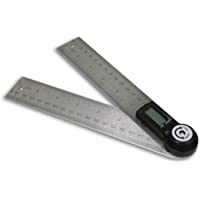 Digital ángulo regla 20 cm con pantalla LCD Buscador de ángulo Transportador Regla Medir herramientas